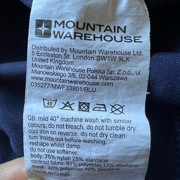 Mountain Warehouse Fast-Paced Leggings size 10 - Picture 7 of 8